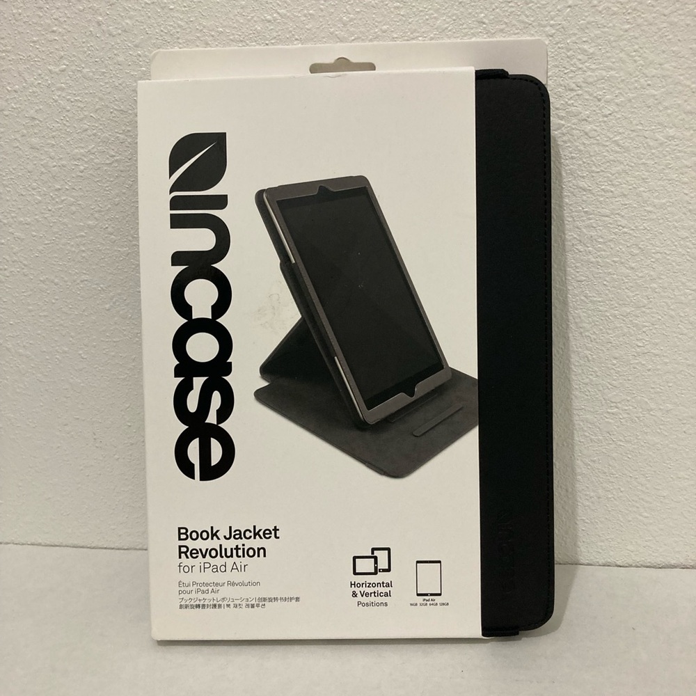 Incase Book Jacket Revolution for iPad Air Horizontal & Vertical Positions